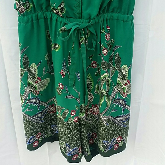 ANTHROPOLOGIE Elevenses Papillon Butterfly Romper - Picture 3 of 8